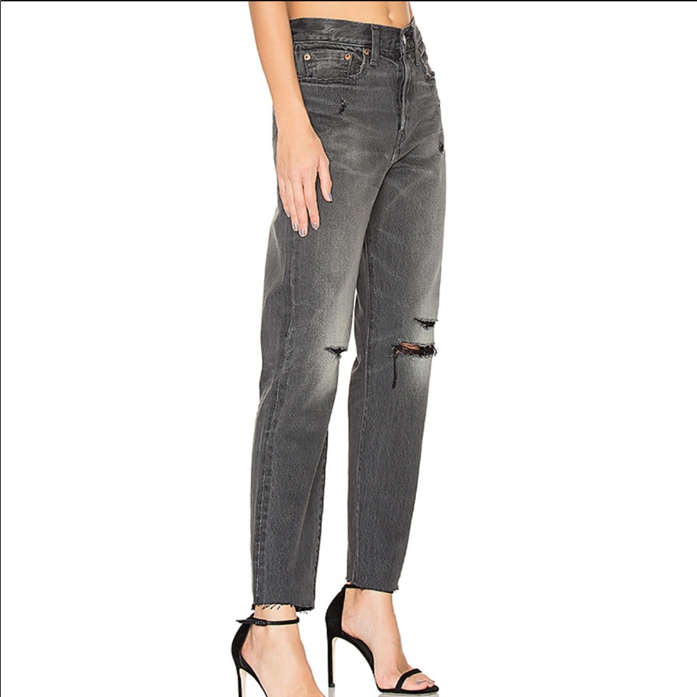 levi’s | wedgie fit jeans in grey tumble